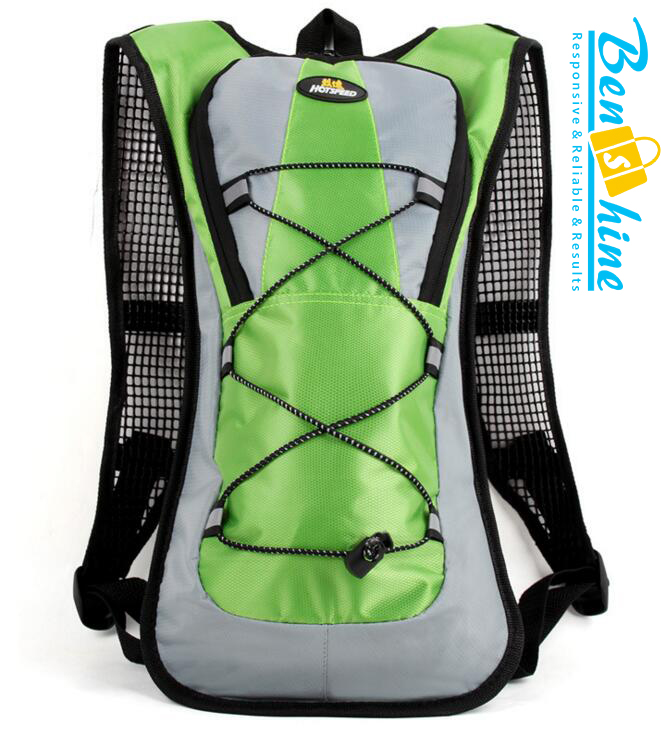 custom backpack SKU BP10 manufactured at Benshine's Xiamen factory