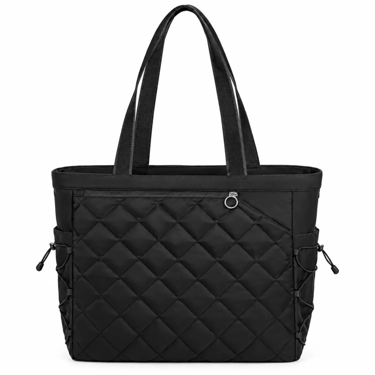Quilted Tennis Tote Bag with Shoe Compartment BSS-TT-016 product view