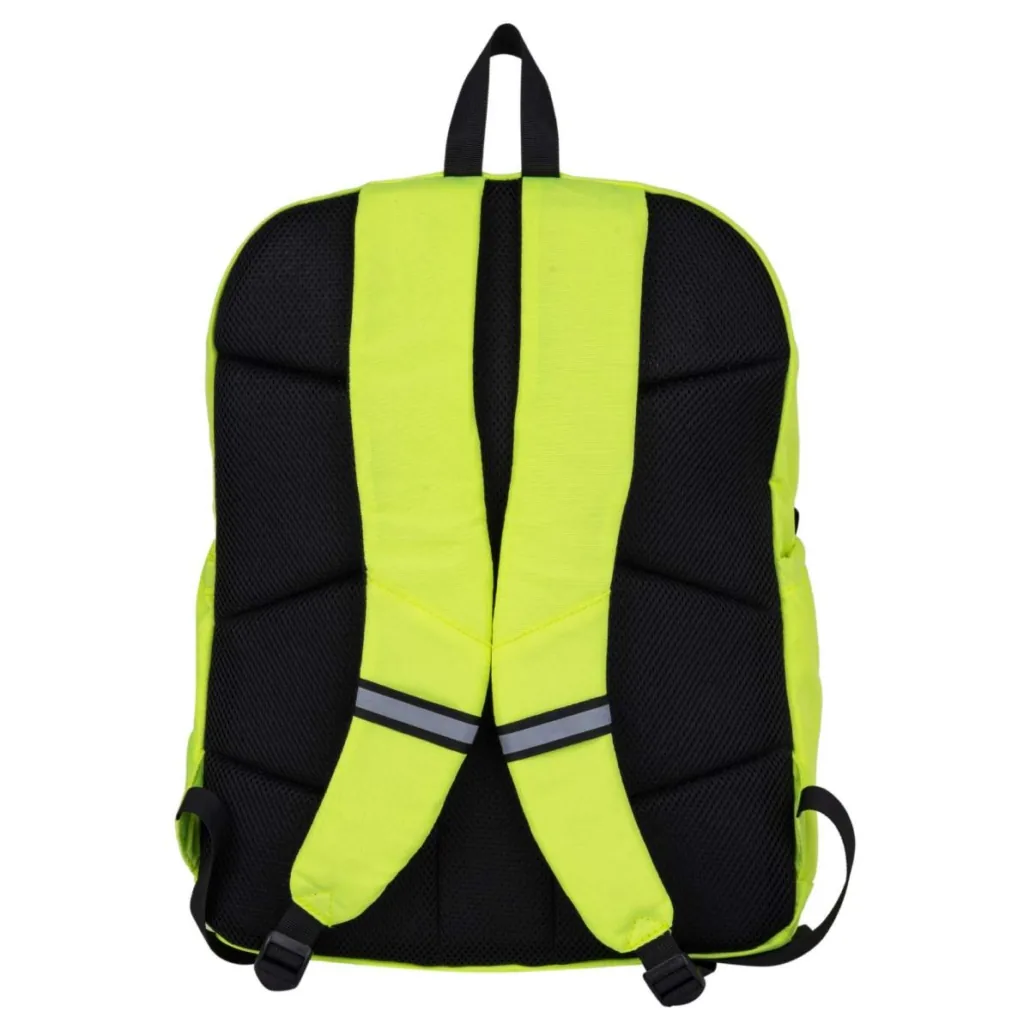 custom backpack SKU BE014 manufactured at Benshine's Xiamen factory