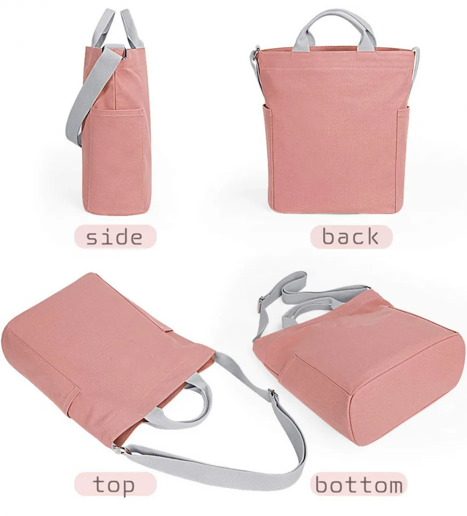 Custom Canvas Bag Reference cb13 SKU cb13 manufactured at Benshine's Xiamen factory