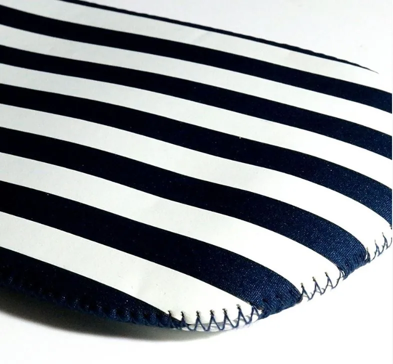 Benshine NEO01 striped soft sleeve reference with stitched edge treatment