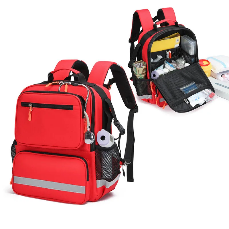 Benshine AB063 medical organizer backpack reference shown with divided storage