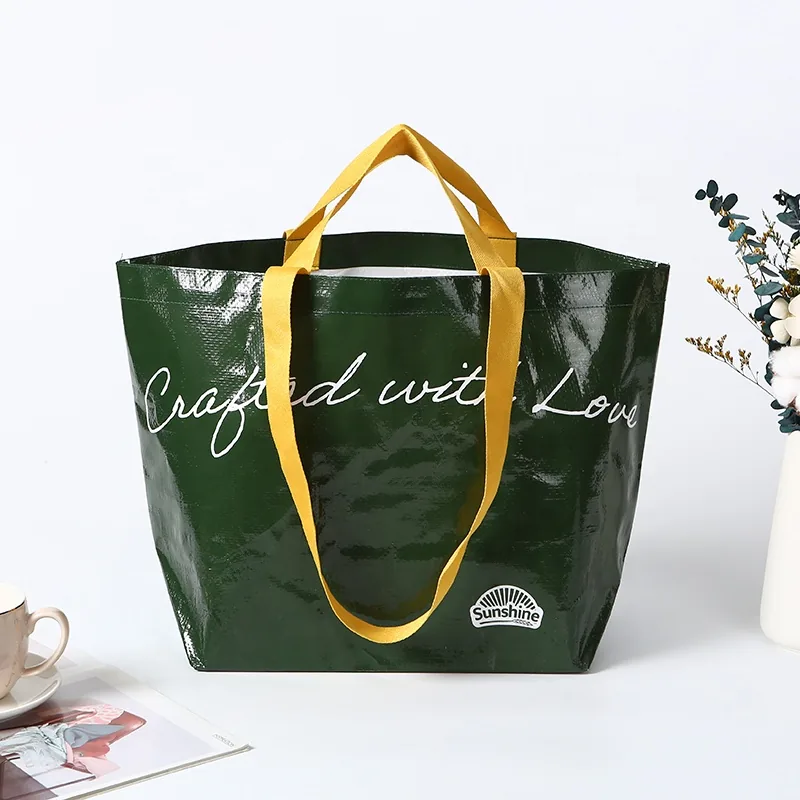 custom tote bag SKU Tote Bag01 manufactured at Benshine's Xiamen factory