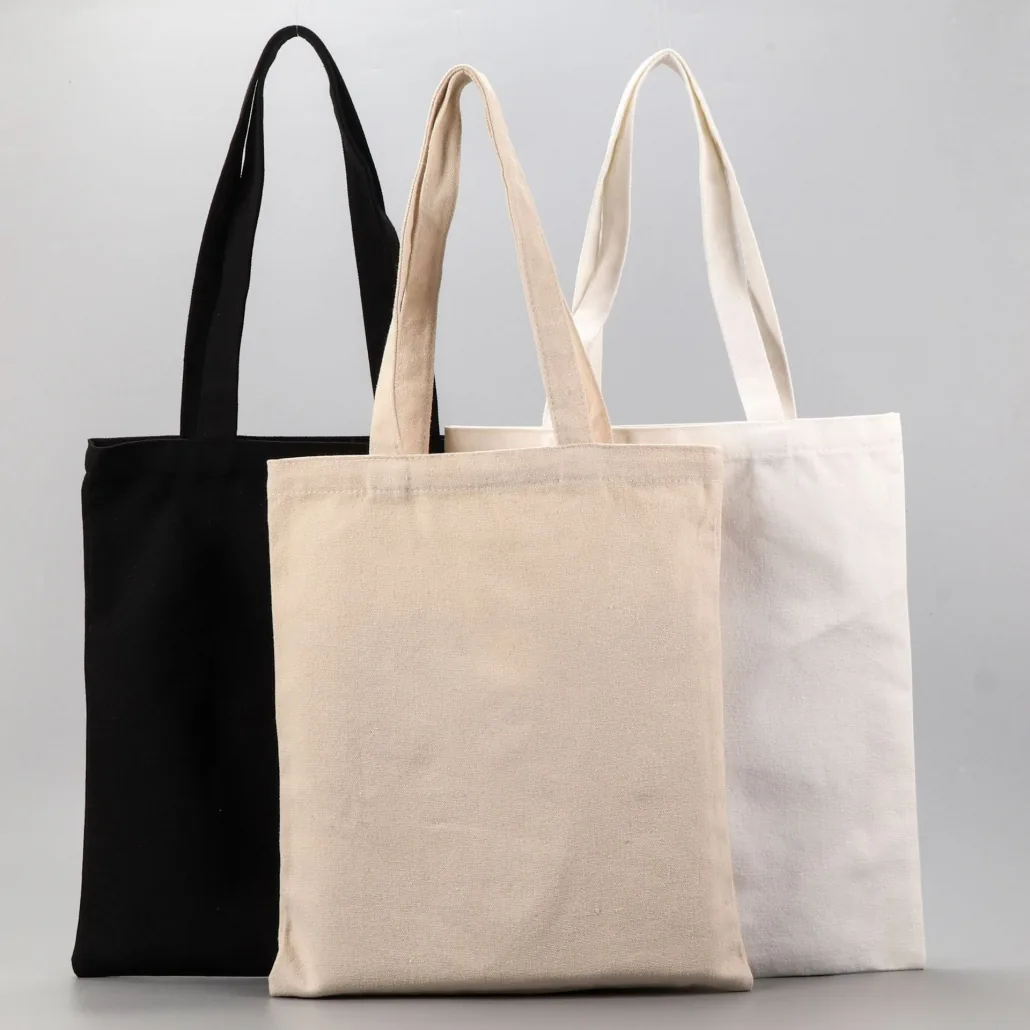custom tote bag SKU Tote Bag12 manufactured at Benshine's Xiamen factory